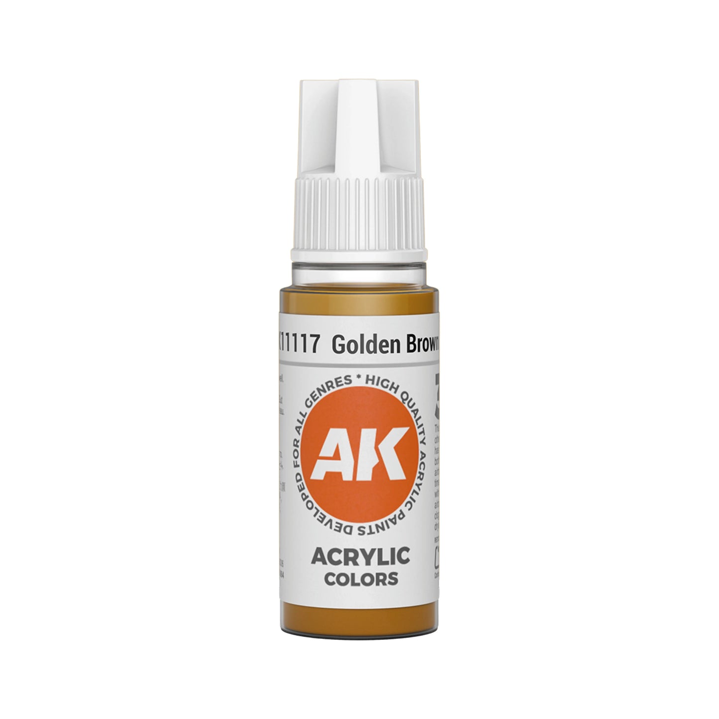 AK Interactive Standard Colors - Golden Brown (17ml)
