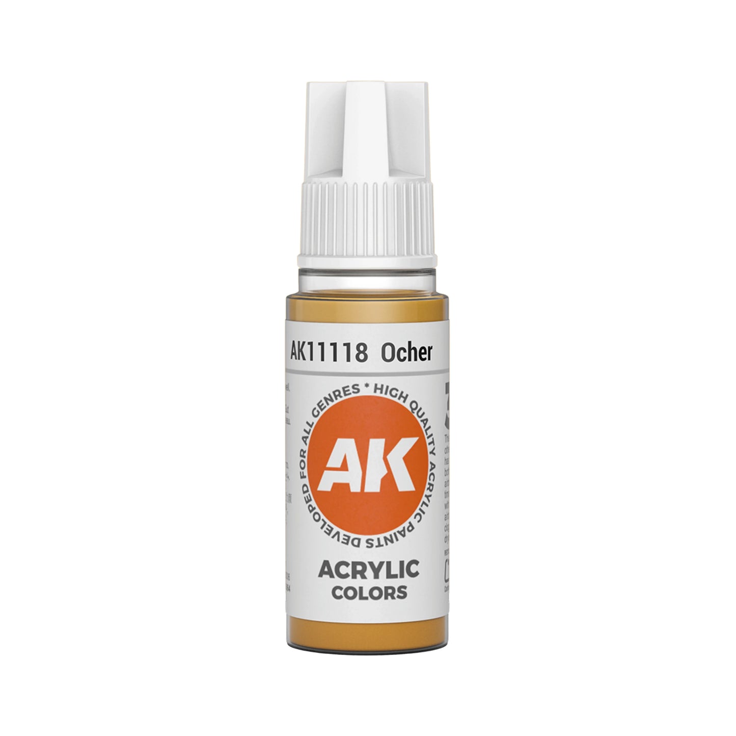 AK Interactive Standard Colors - Ochre (17ml)