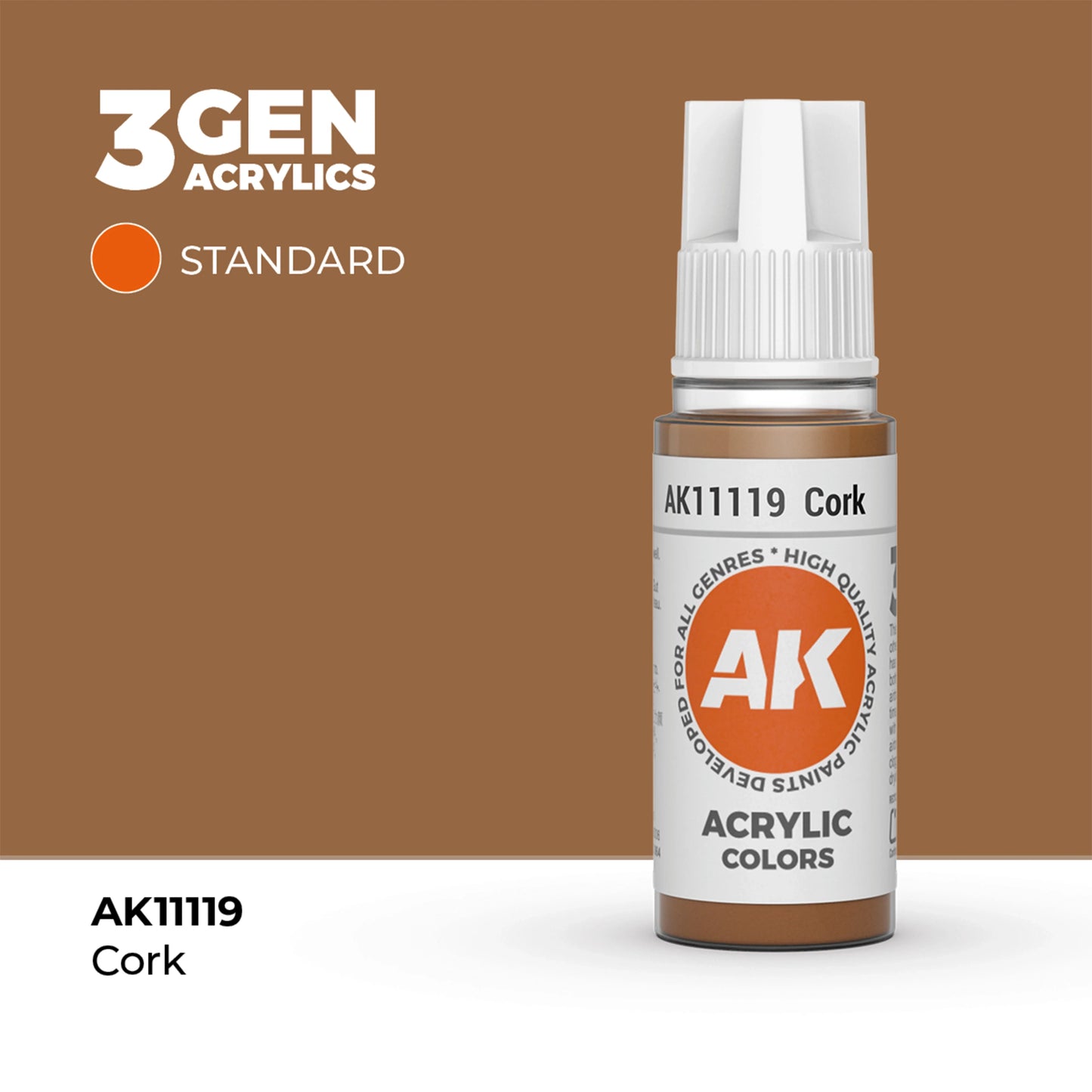 AK Interactive Standard Colors - Cork (17ml)