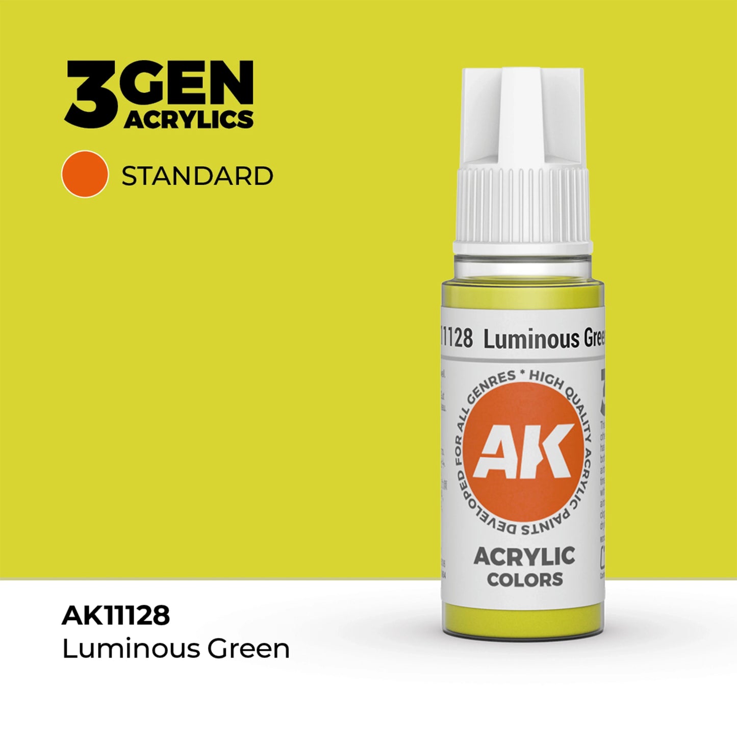 AK Interactive Standard Colors - Luminous Green (17ml)