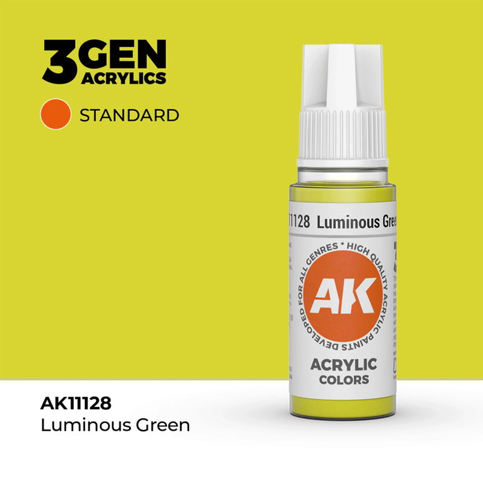 AK Interactive Standard Colors - Luminous Green (17ml)