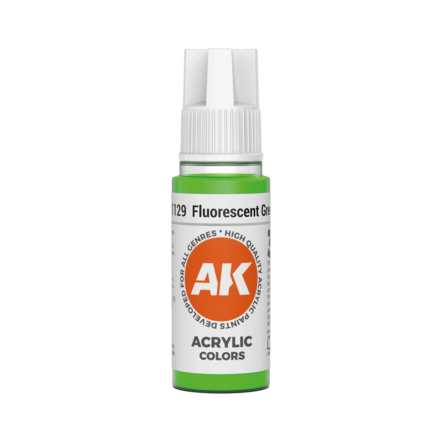 AK Interactive Standard Colors - Fluorescent Green (17ml)