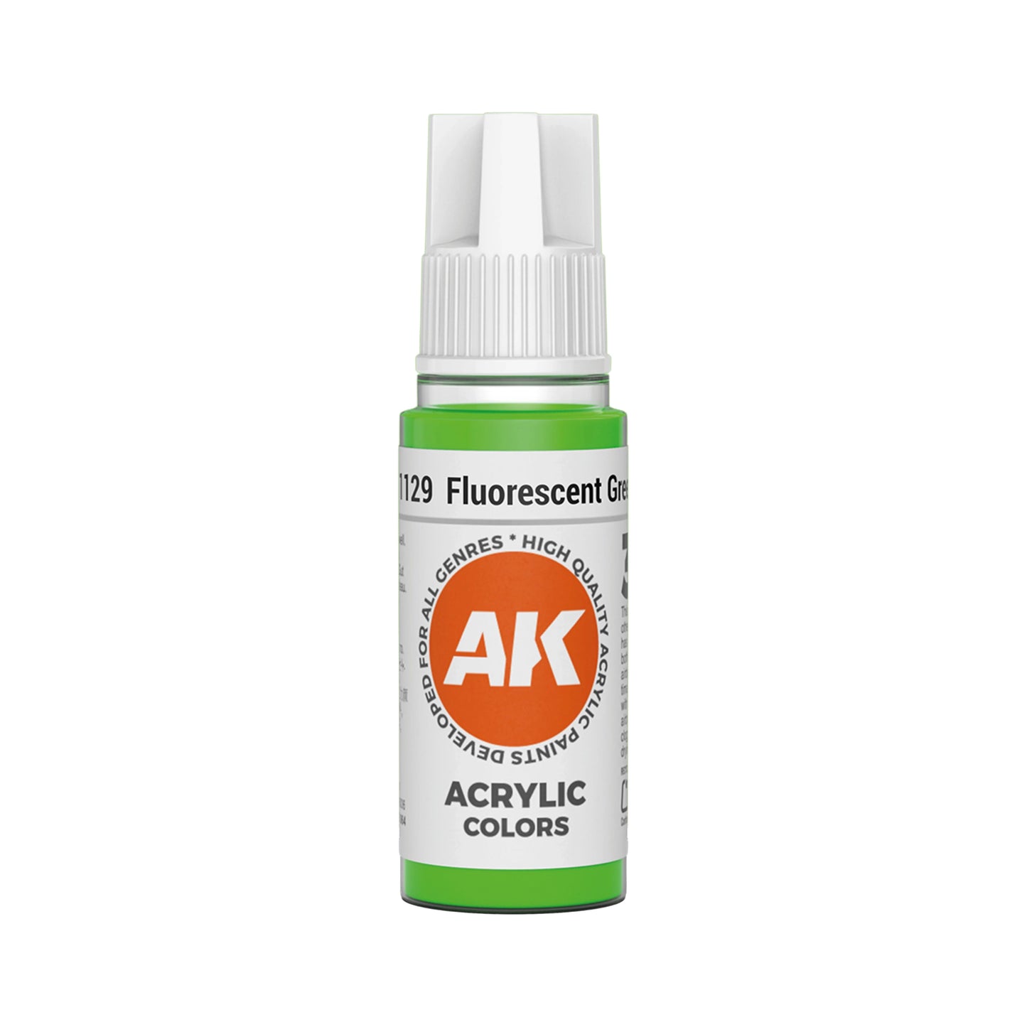 AK Interactive Standard Colors - Fluorescent Green (17ml)