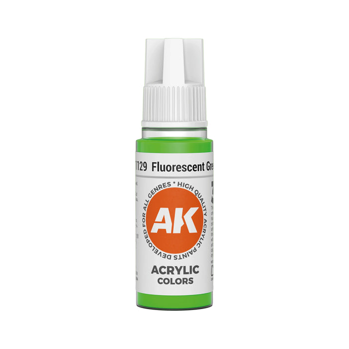 AK Interactive Standard Colors - Fluorescent Green (17ml)