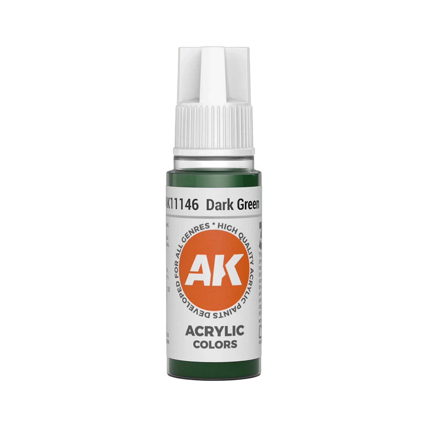 AK Interactive Standard Colors - Dark Green (17ml)