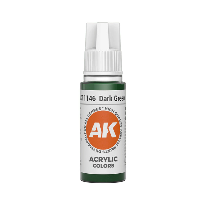 AK Interactive Standard Colors - Dark Green (17ml)