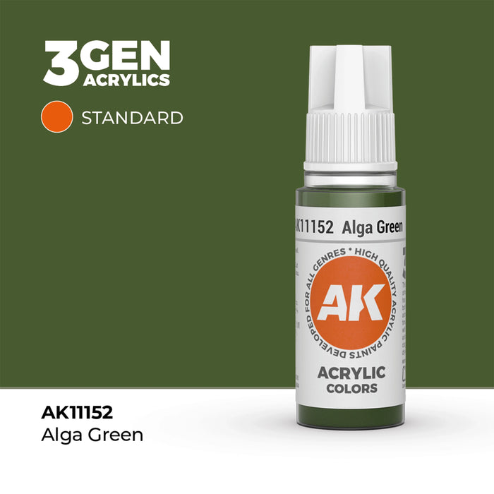 AK Interactive Standard Colors - Alga Green (17ml)