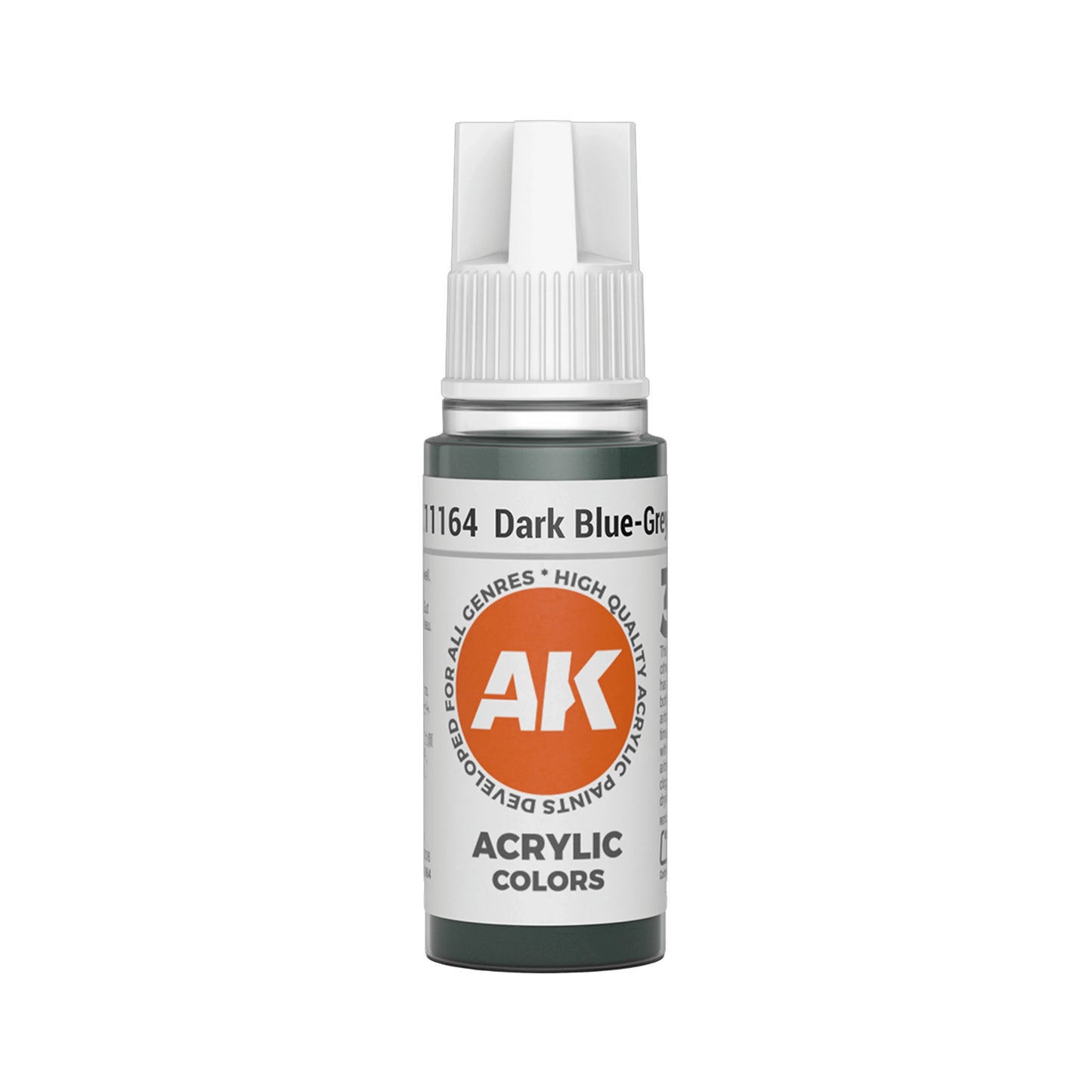AK Interactive Standard Colors - Dark Blue-Grey (17ml)