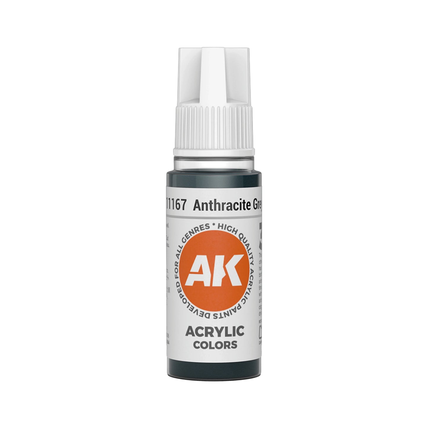 AK Interactive Standard Colors - Anthracite Grey (17ml)