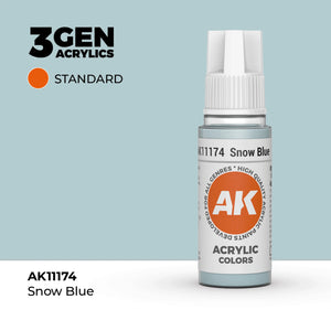 AK Interactive Standard Colors - Snow Blue (17ml)