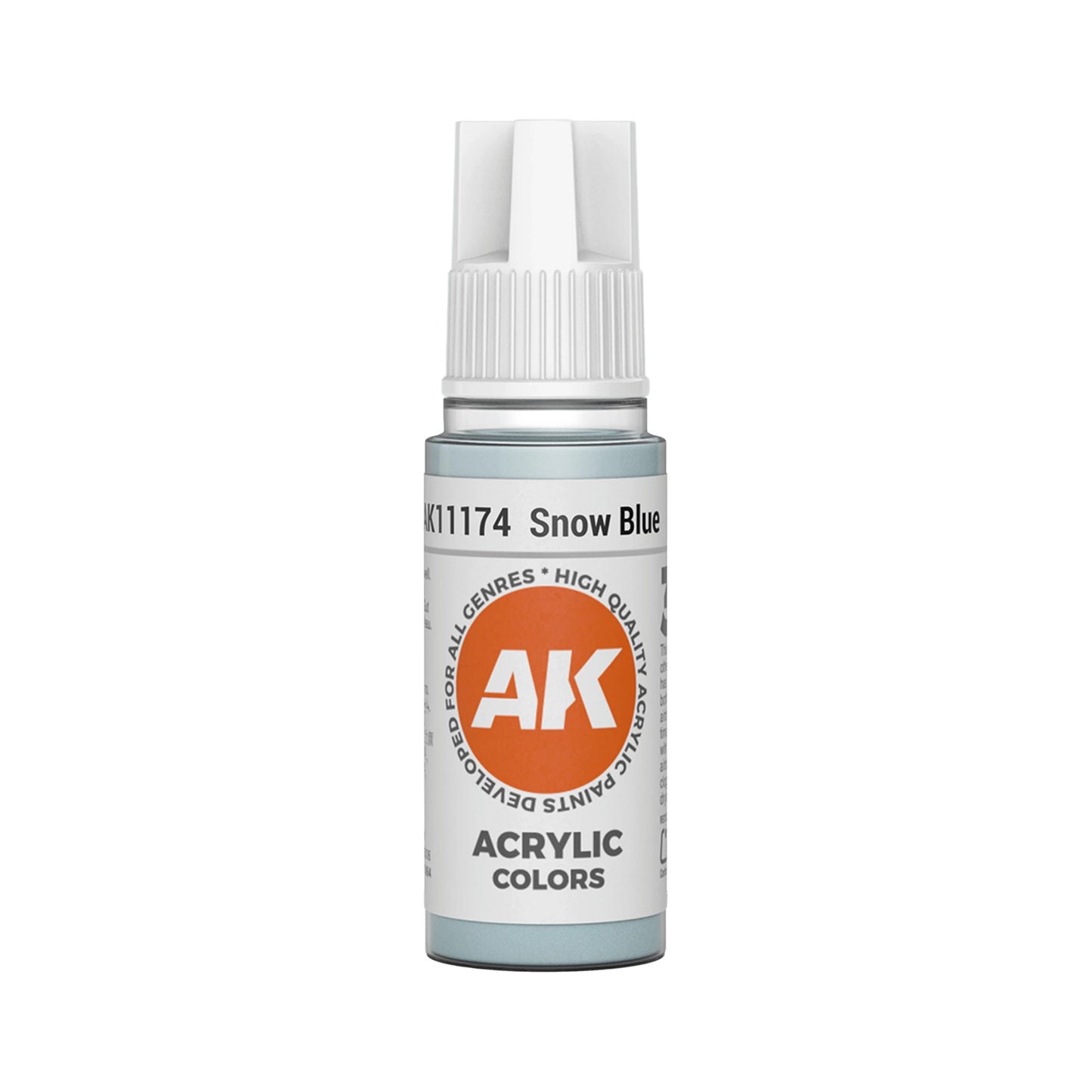 AK Interactive Standard Colors - Snow Blue (17ml)