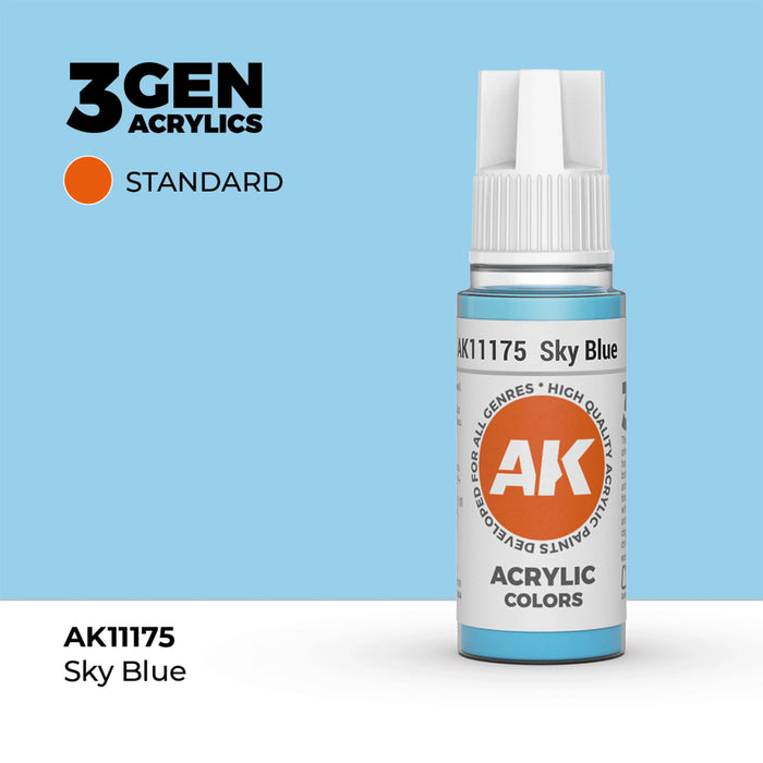 AK Interactive Standard Colors - Sky Blue (17ml)