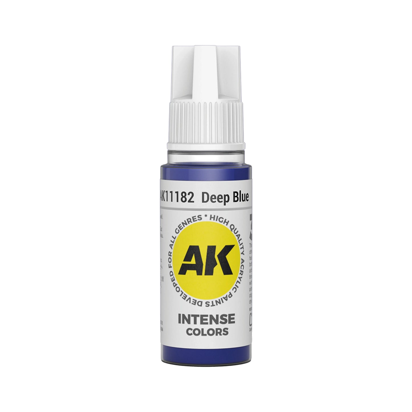 AK Interactive Intense Colors - Deep Blue (17ml)
