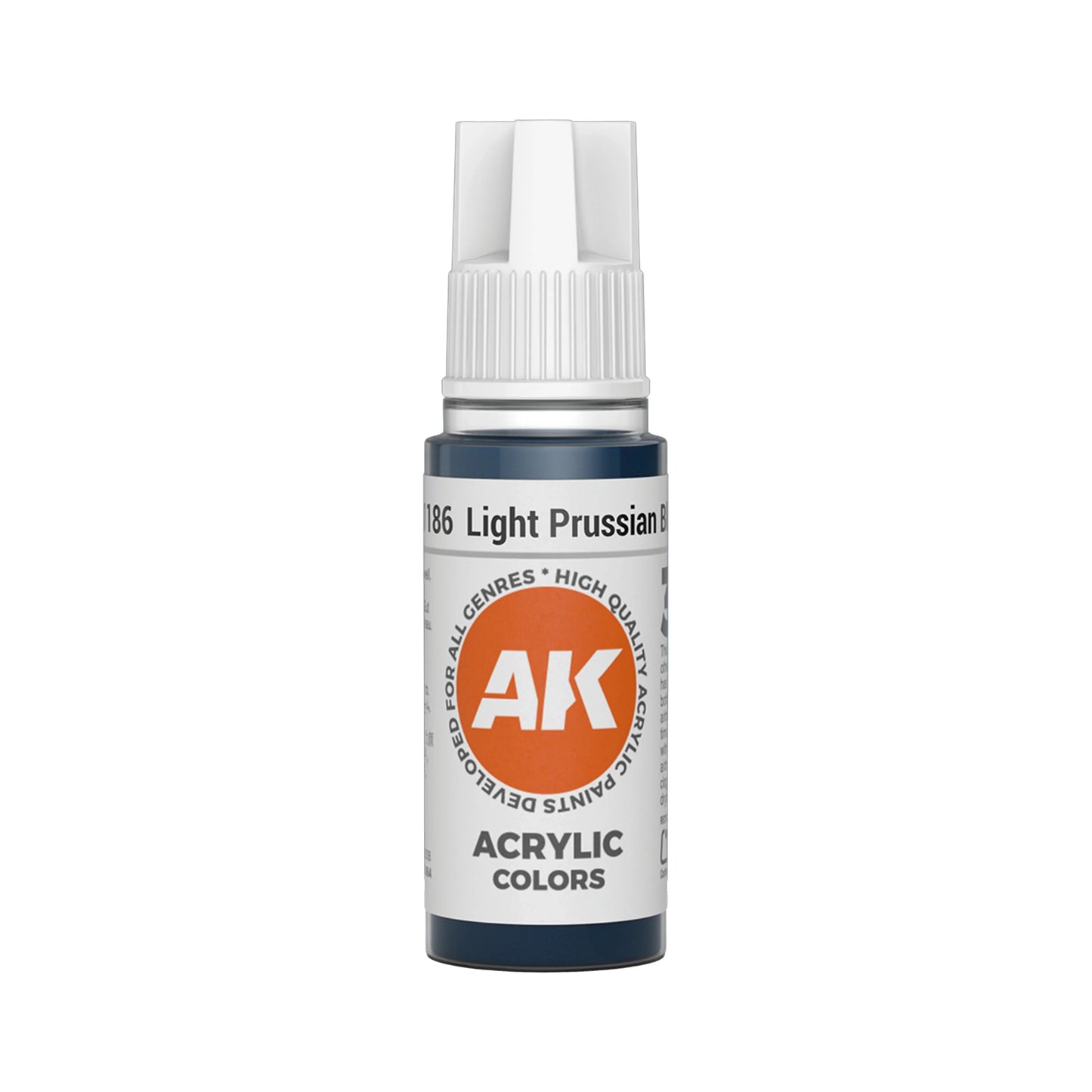 AK Interactive Standard Colors - Light Prussian Blue (17ml)