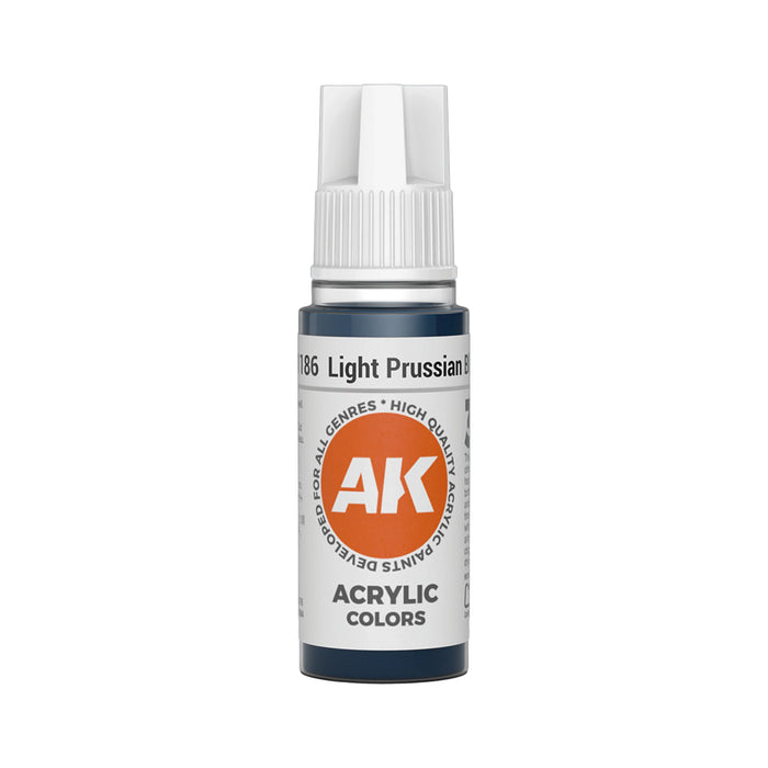 AK Interactive Standard Colors - Light Prussian Blue (17ml)