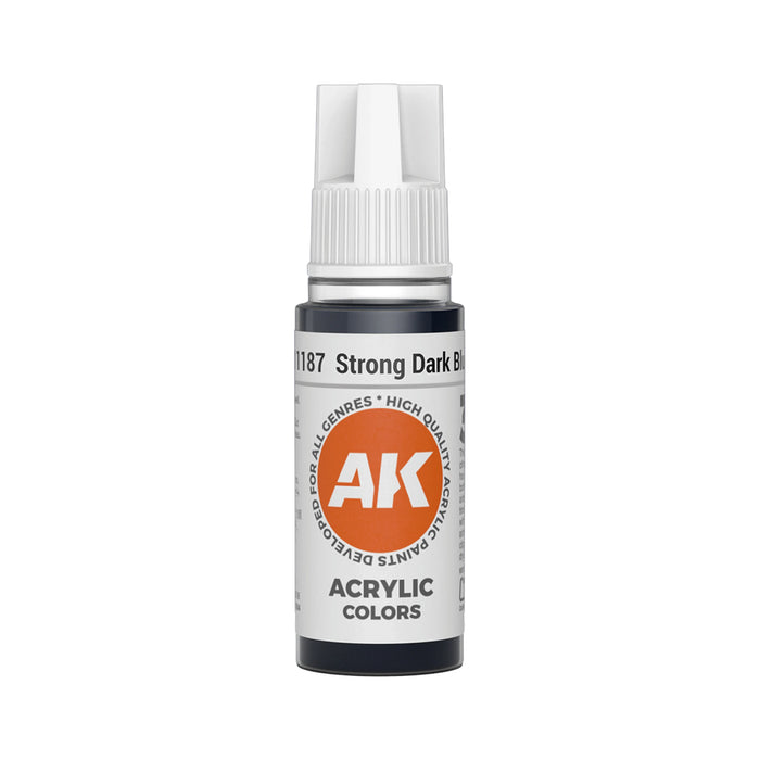 AK Interactive Standard Colors - Strong Dark Blue (17ml)