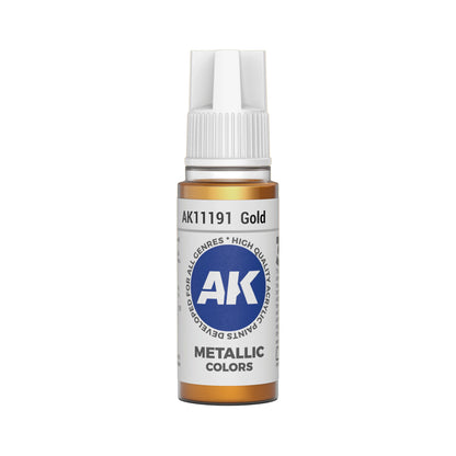 AK Interactive Metallic Colors - Gold (17ml)