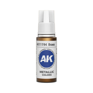 AK Interactive Metallic Colors - Brass (17ml)