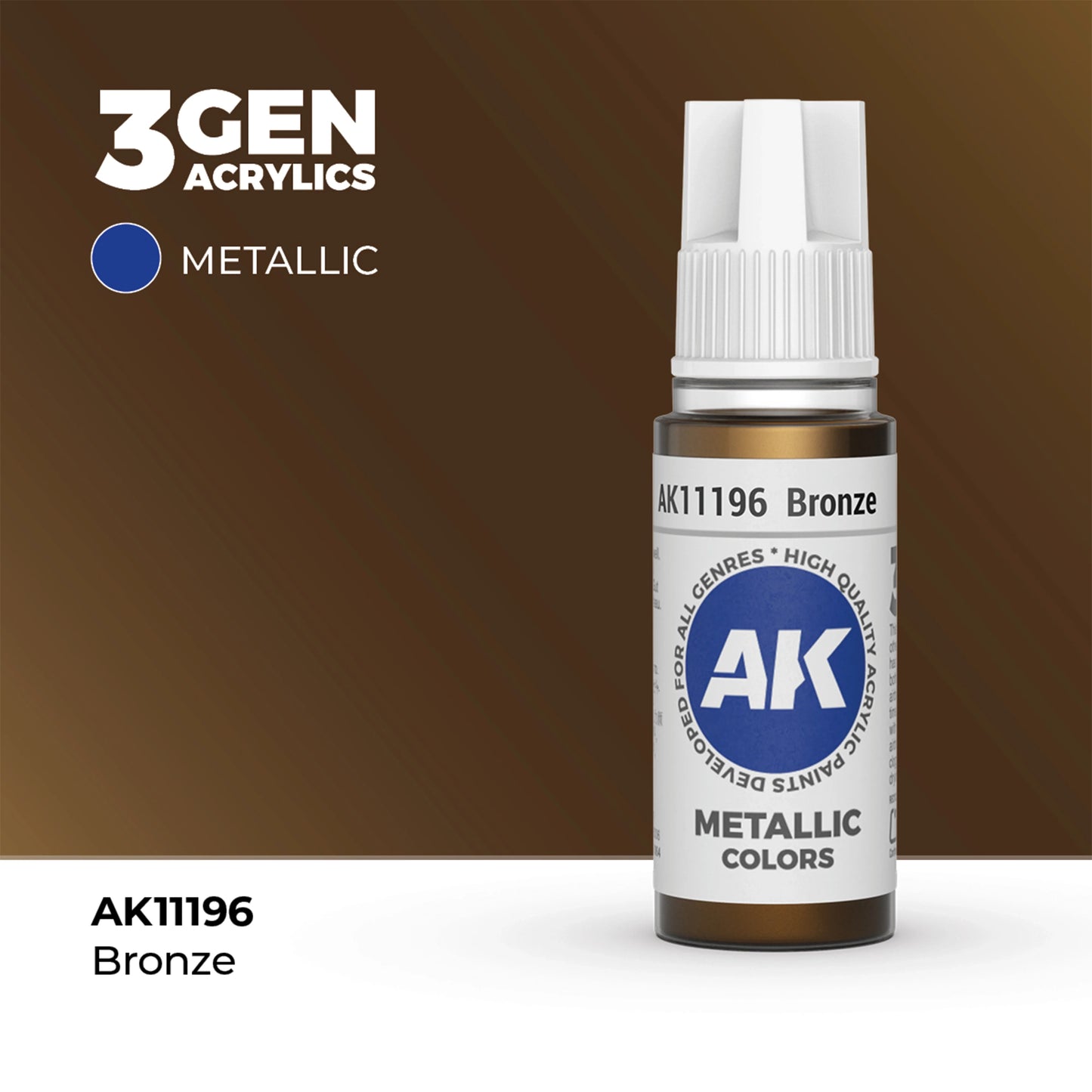 AK Interactive Metallic Colors - Bronze (17ml)