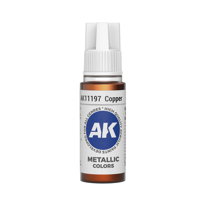AK Interactive Metallic Colors - Copper (17ml)