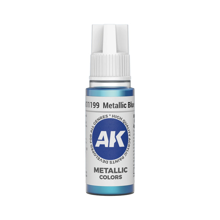 AK Interactive Metallic Colors - Metallic Blue (17ml)