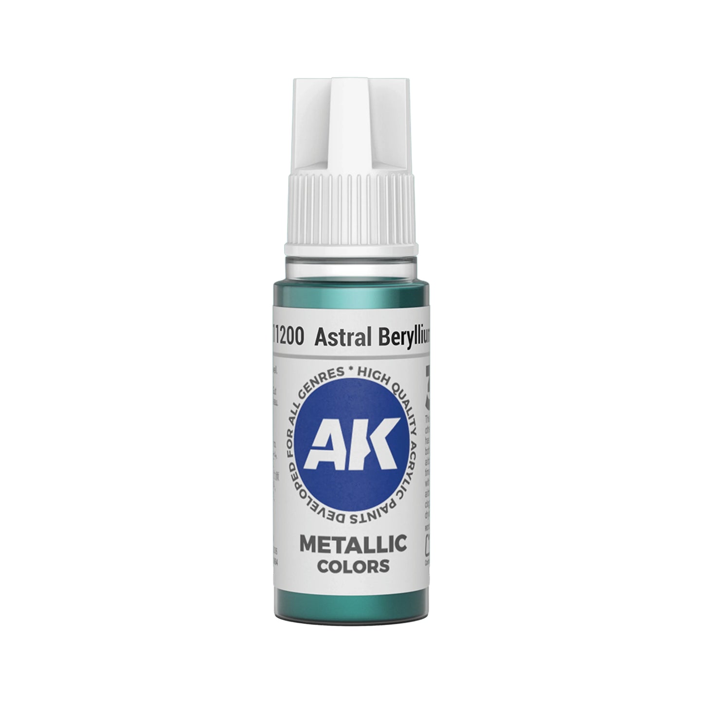 AK Interactive Metallic Colors - Astral Beryllium (17ml)