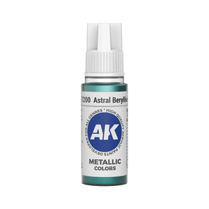 AK Interactive Metallic Colors - Astral Beryllium (17ml)