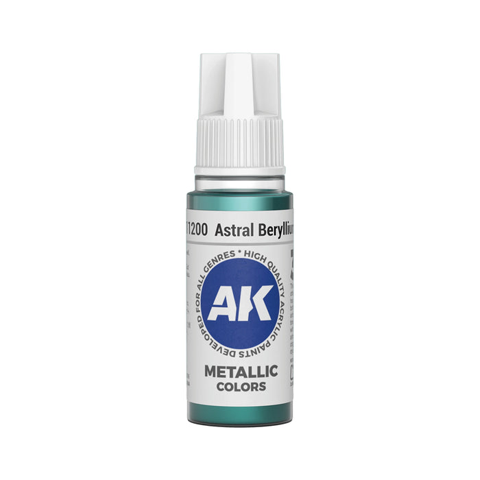 AK Interactive Metallic Colors - Astral Beryllium (17ml)