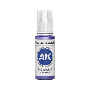 AK Interactive Metallic Colors - Anodized Violet (17ml)