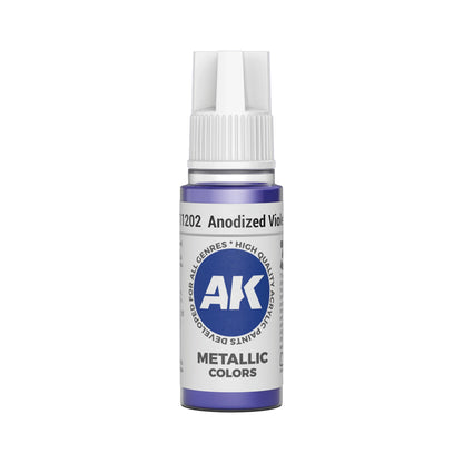 AK Interactive Metallic Colors - Anodized Violet (17ml)