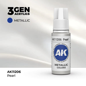 AK Interactive Metallic Colors - Pearl (17ml)