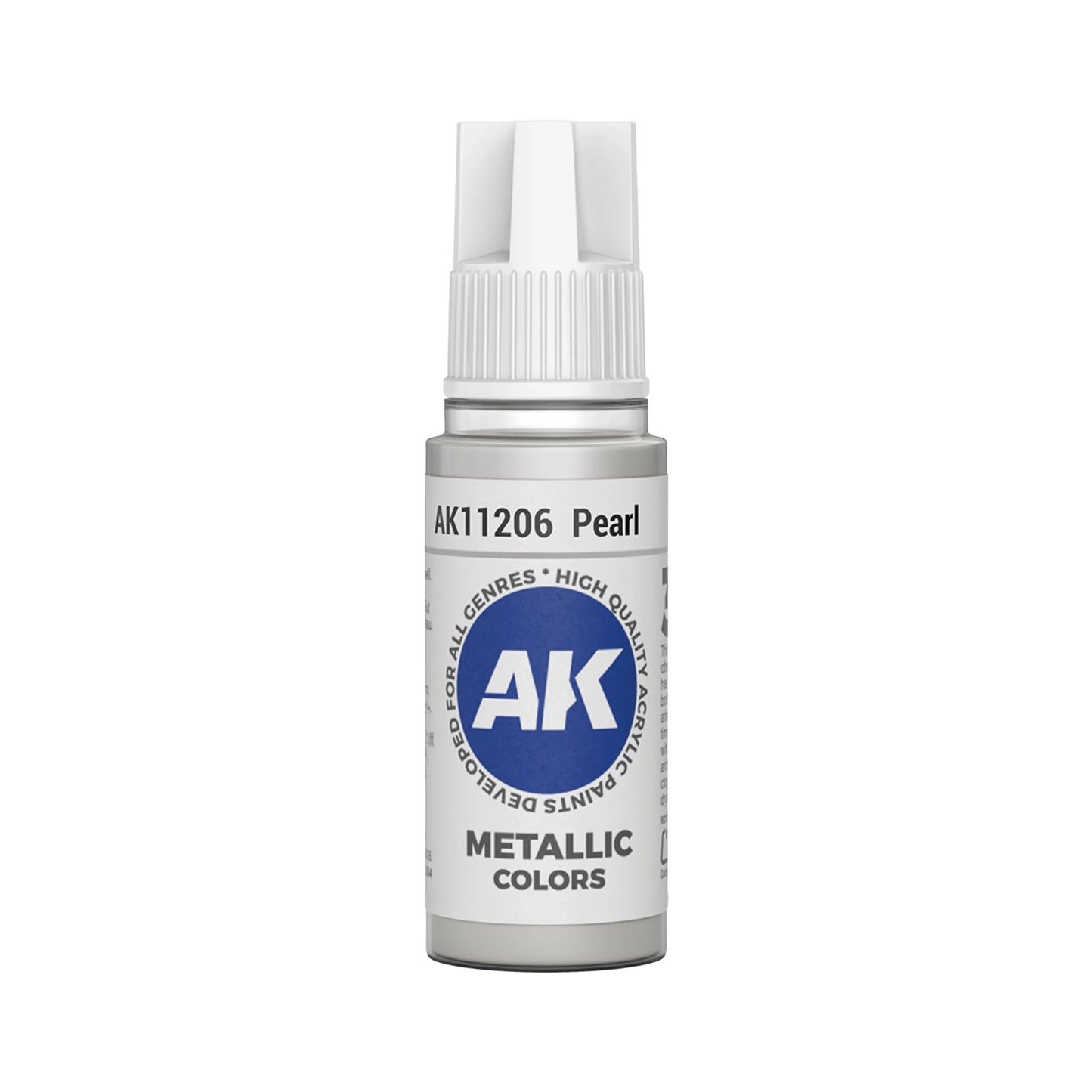 AK Interactive Metallic Colors - Pearl (17ml)