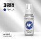 AK Interactive Metallic Colors - Aluminium (17ml)