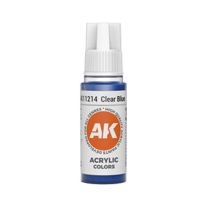 AK Interactive Standard Colors - Clear Blue (17ml)