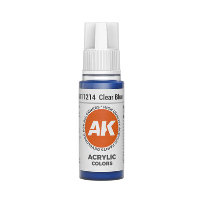 AK Interactive Standard Colors - Clear Blue (17ml)