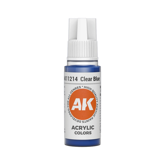 AK Interactive Standard Colors - Clear Blue (17ml)