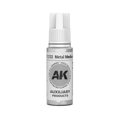AK Interactive Auxillary - Metal Medium (17ml)