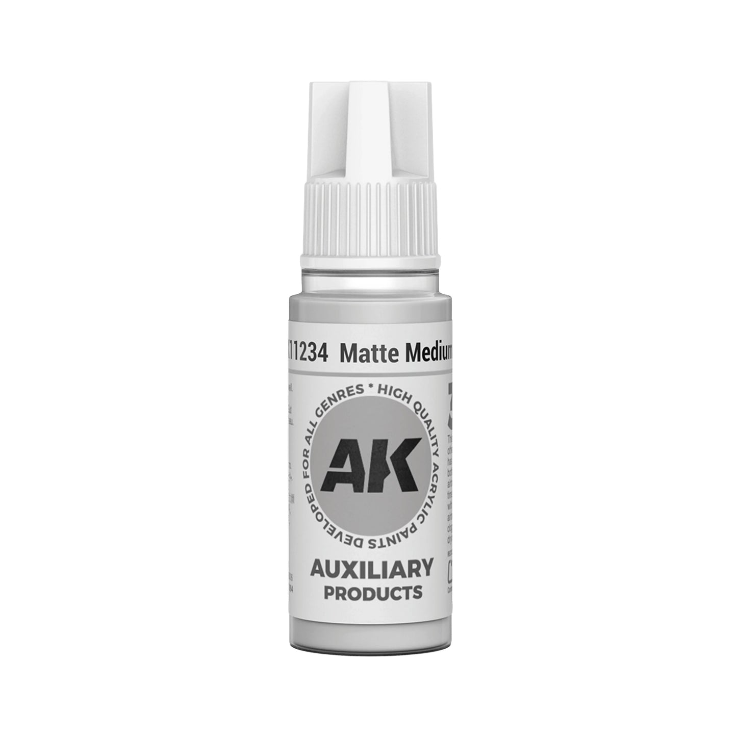AK Interactive Auxillary - Matte Medium (17ml)