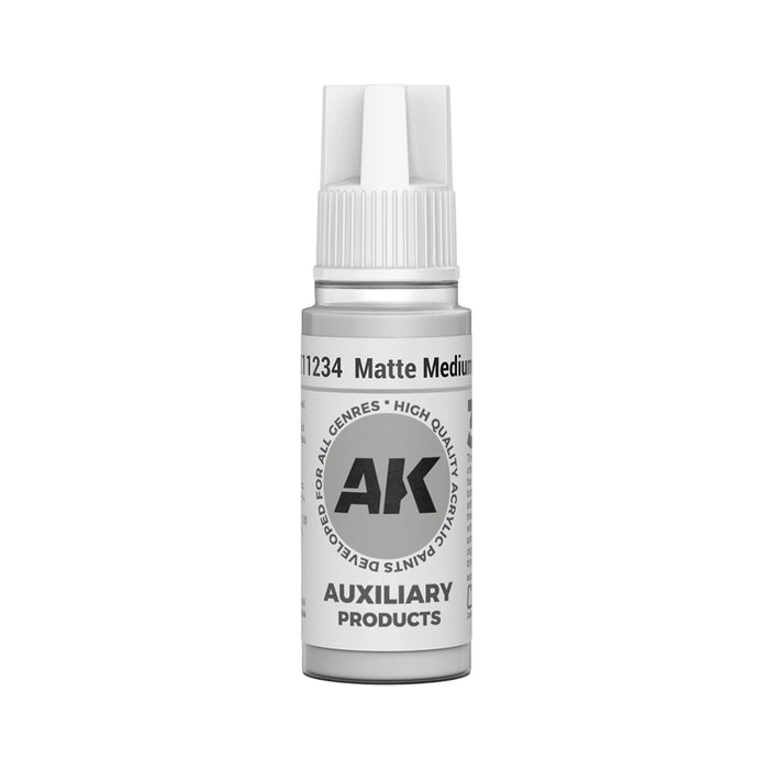 AK Interactive Auxillary - Matte Medium (17ml)