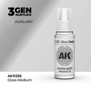 AK Interactive Auxillary - Gloss Medium (17ml)