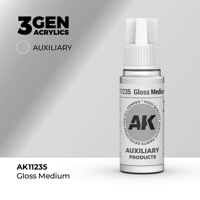 AK Interactive Auxillary - Gloss Medium (17ml)