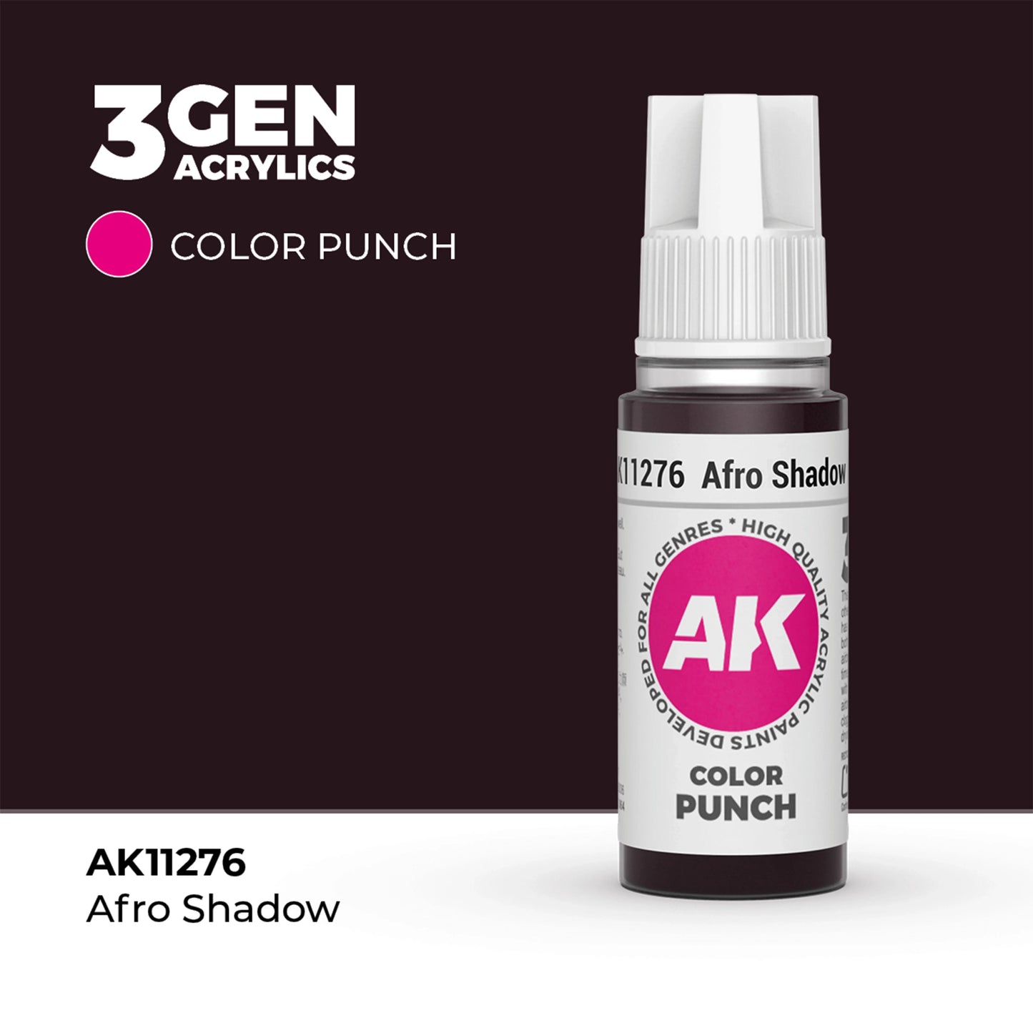 AK Interactive Color Punch - Afro Shadow (17ml)