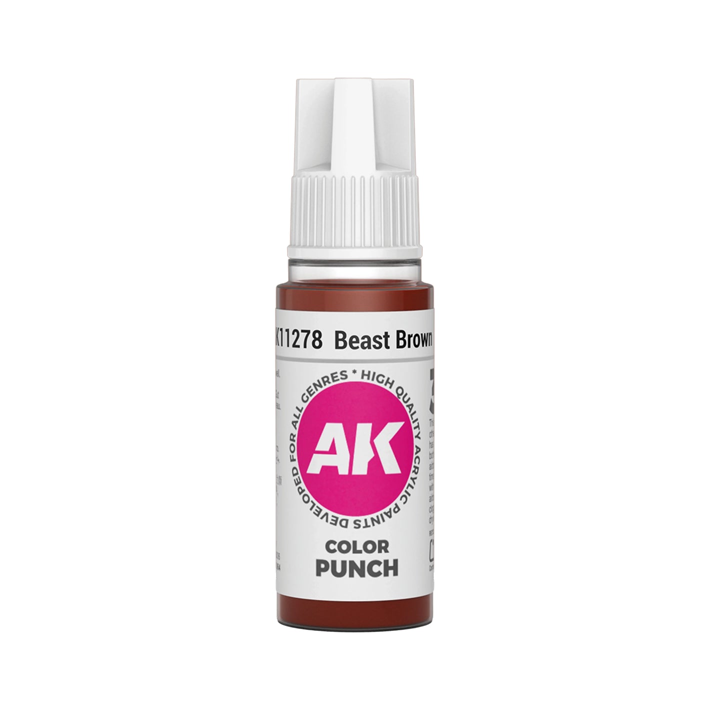 AK Interactive Color Punch - Beast Brown (17ml)