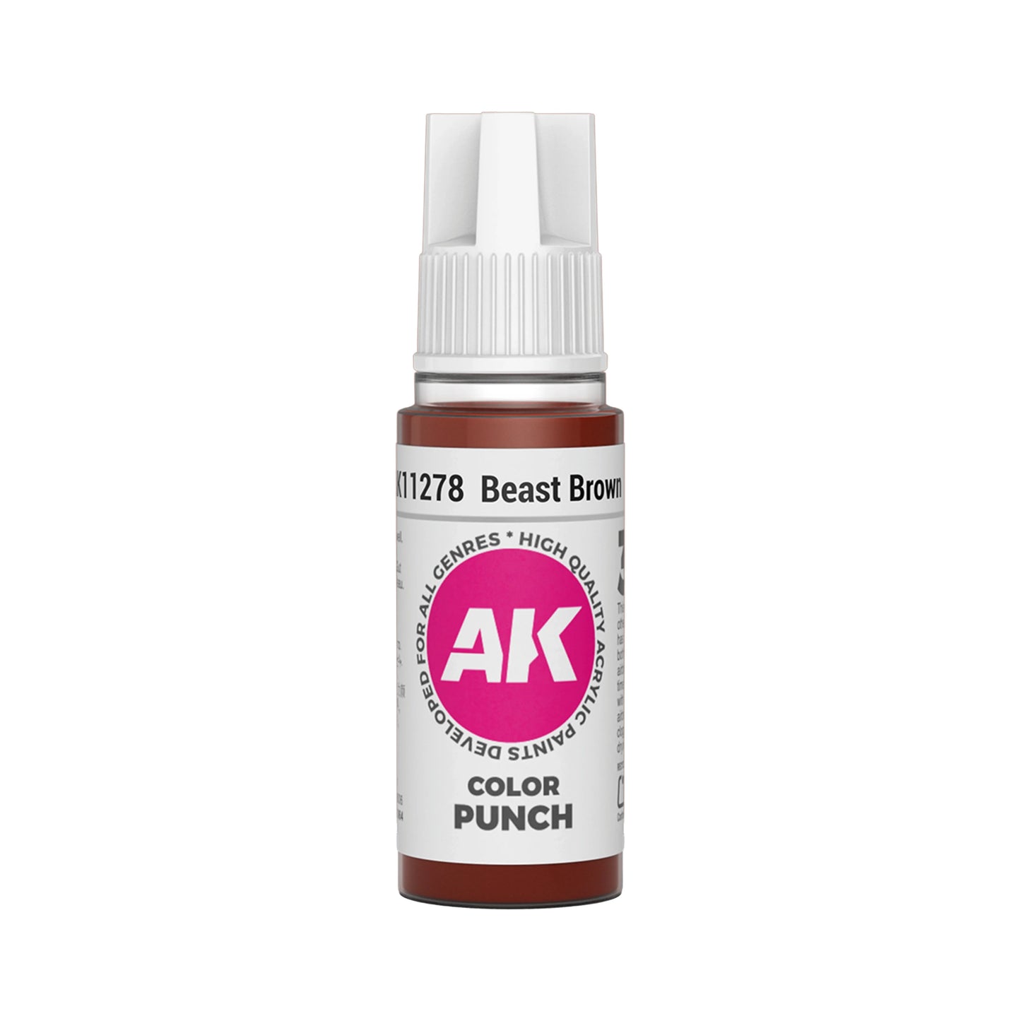 AK Interactive Color Punch - Beast Brown (17ml)