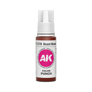 AK Interactive Color Punch - Beast Brown (17ml)