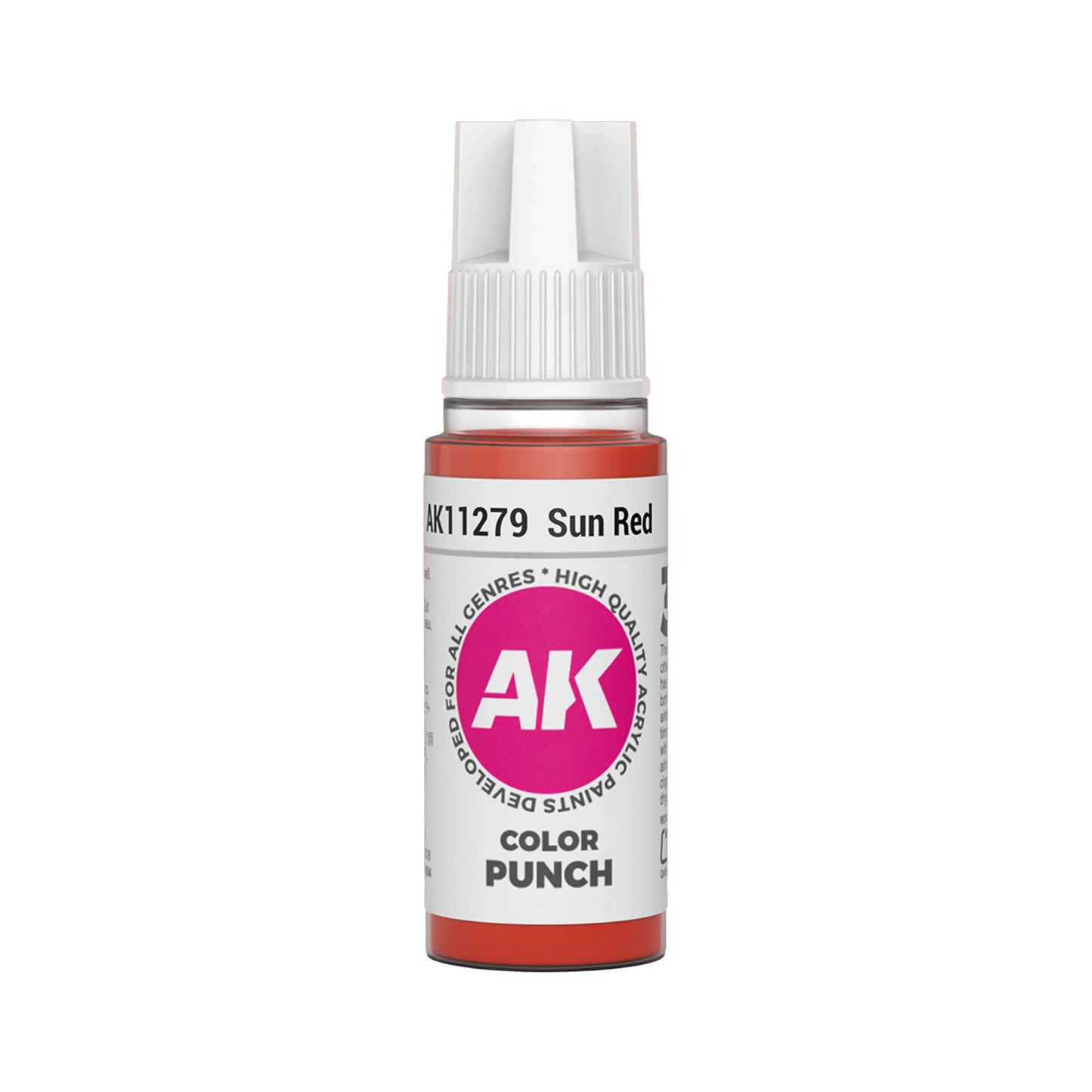 AK Interactive Color Punch - Sun Red (17ml)