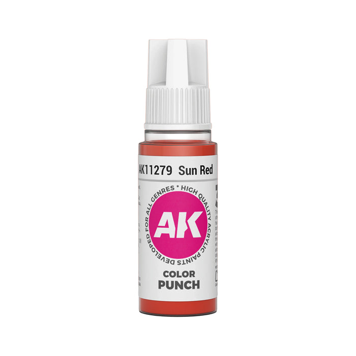 AK Interactive Color Punch - Sun Red (17ml)