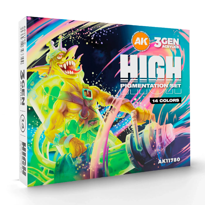 AK Interactive High Pigmentation Set (x14)