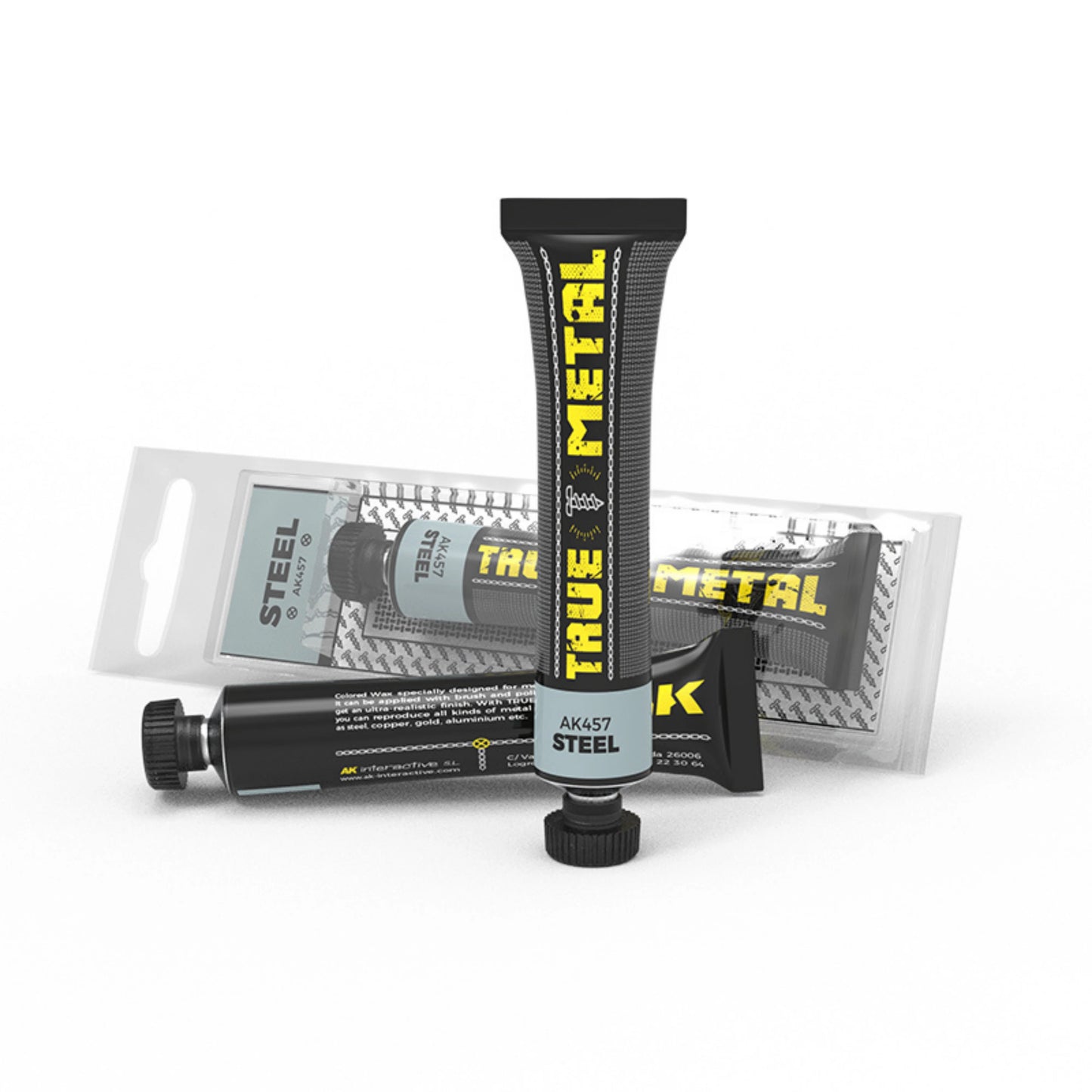 AK Interactive AK457 True Metal Steel 20ml
