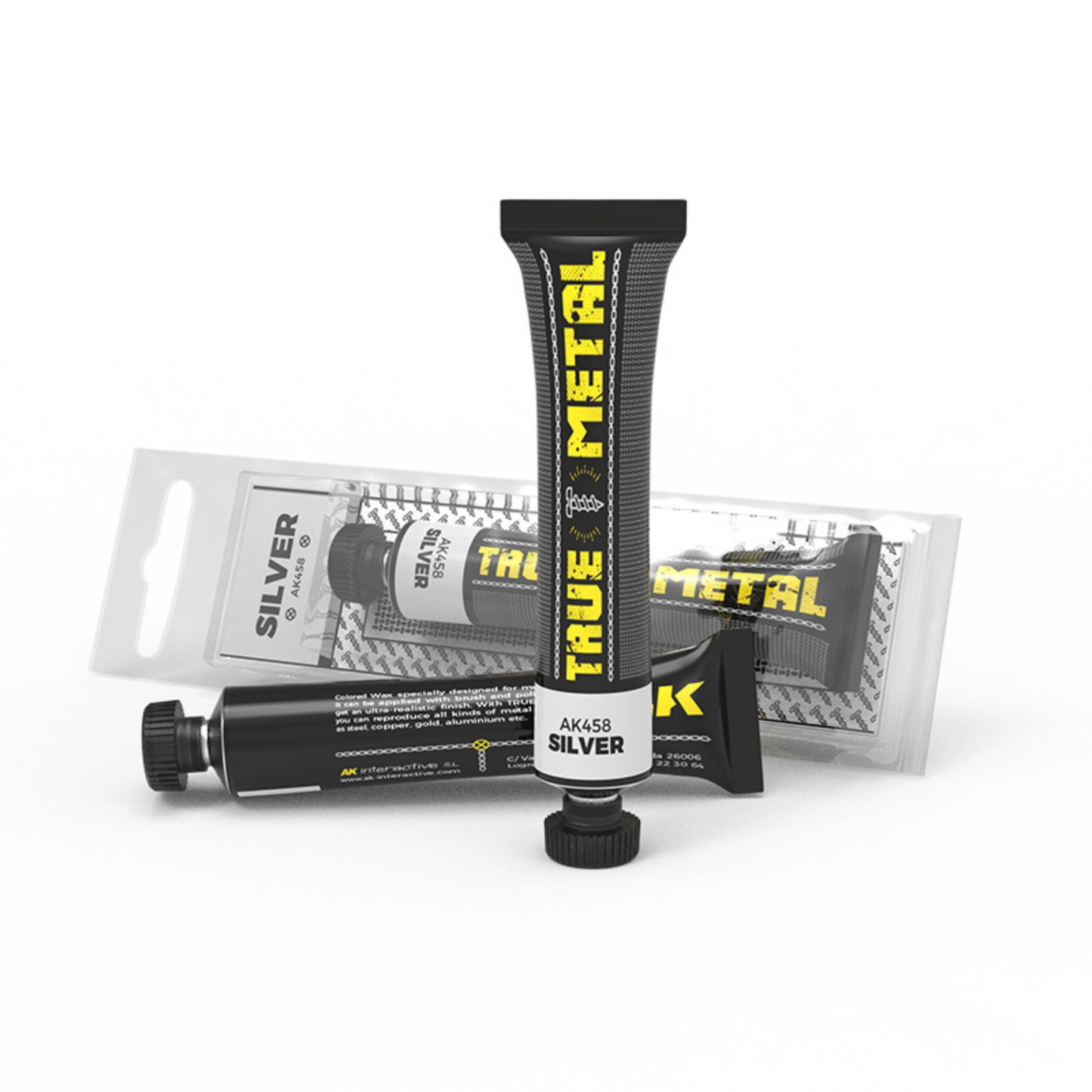 AK Interactive AK458 True Metal Silver 20ml